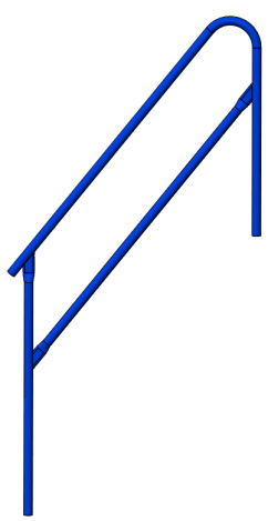 Internal Handrail for Stair Unit